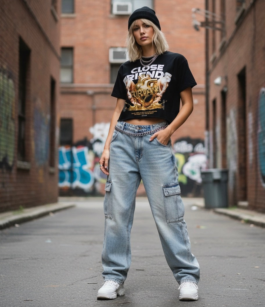 Close Friends Woman Crop Top