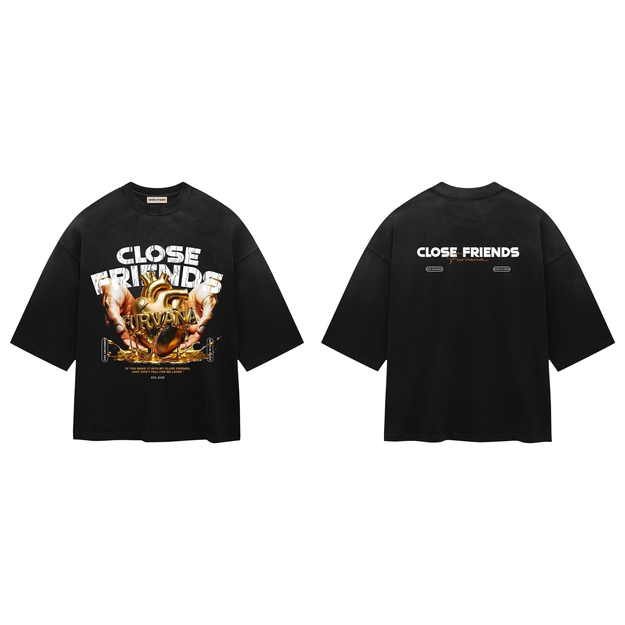 Close Friends Men Tshirt (Oversized)